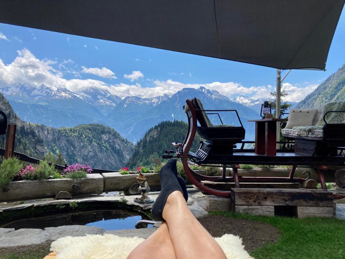 Chalet Ariane Blatten bei Naters Exterior foto